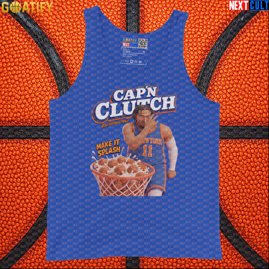 Jalen Brunson Tank Top – Real Hoppers Treat Muscle Shirt for Knicks Fans |  | ["Basketball", "Jalen Brunson", "NBA", "New York Knicks"]
