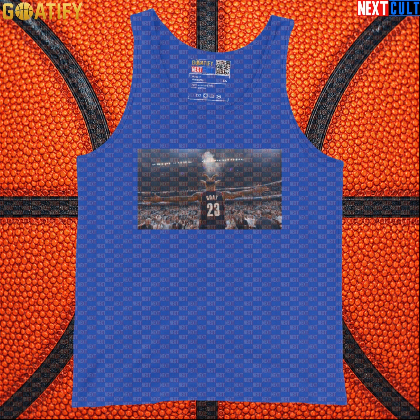 LeBron James Tank Top – Chalk Toss Muscle Shirt for Basketball Training and Cavs Fans |  | ["Basketball", "Cleveland Cavaliers", "LeBron James", "NBA"]