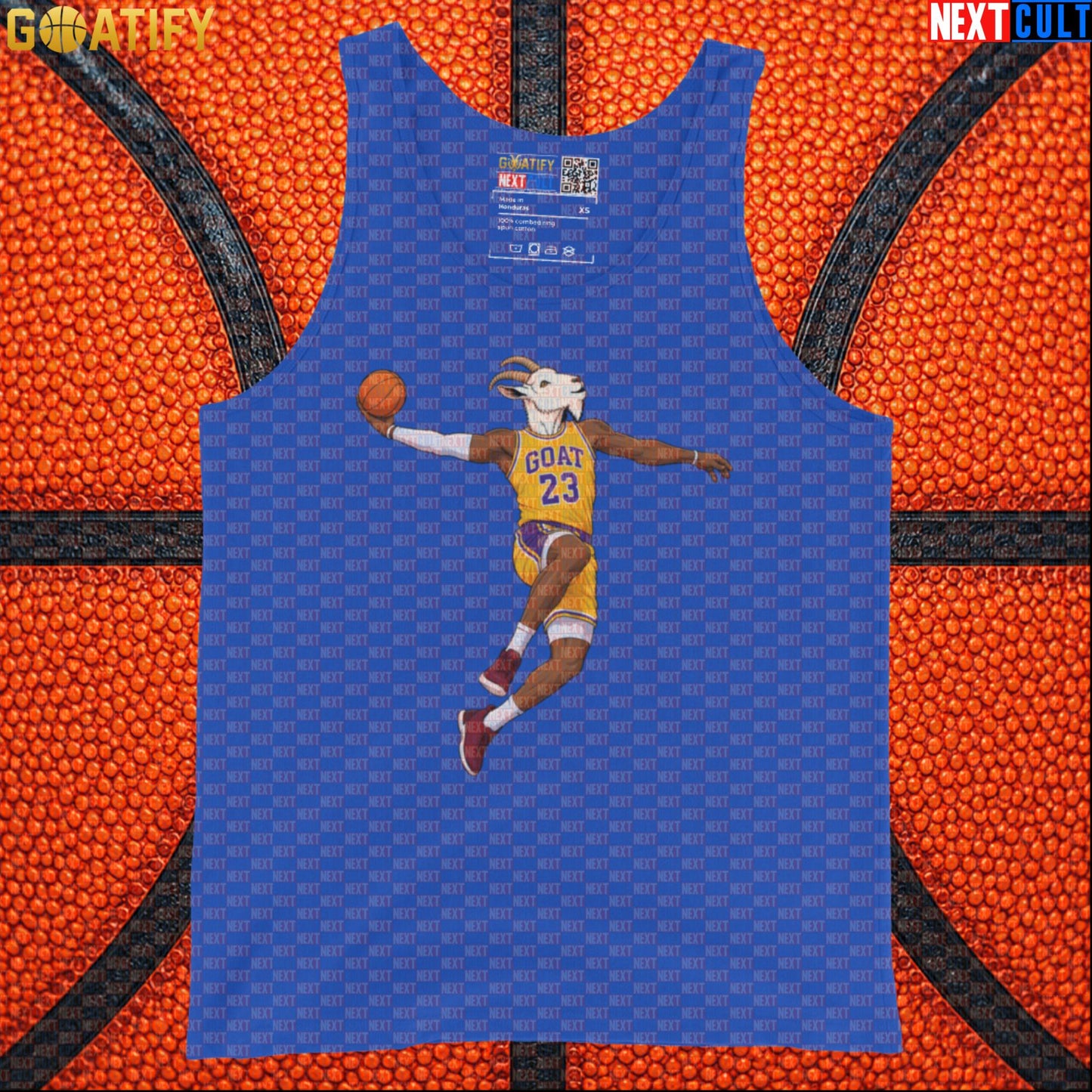 LeBron James Tank Top – GOAT Dunk Muscle Shirt for Lakers Basketball Training and Gym |  | ["Basketball", "LeBron James", "Los Angeles Lakers", "NBA"]