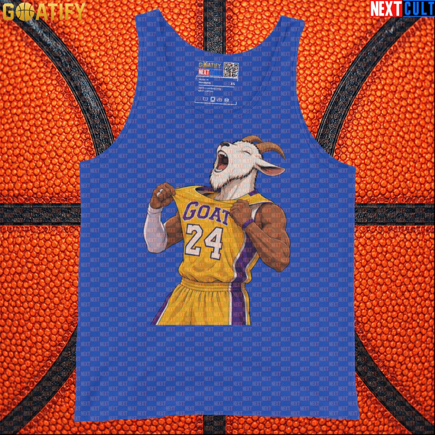 Kobe Bryant Tank Top – No. 24 GOAT Celebration Muscle Shirt for Basketball Training |  | ["Basketball", "Kobe Bryant", "Los Angeles Lakers", "NBA"]