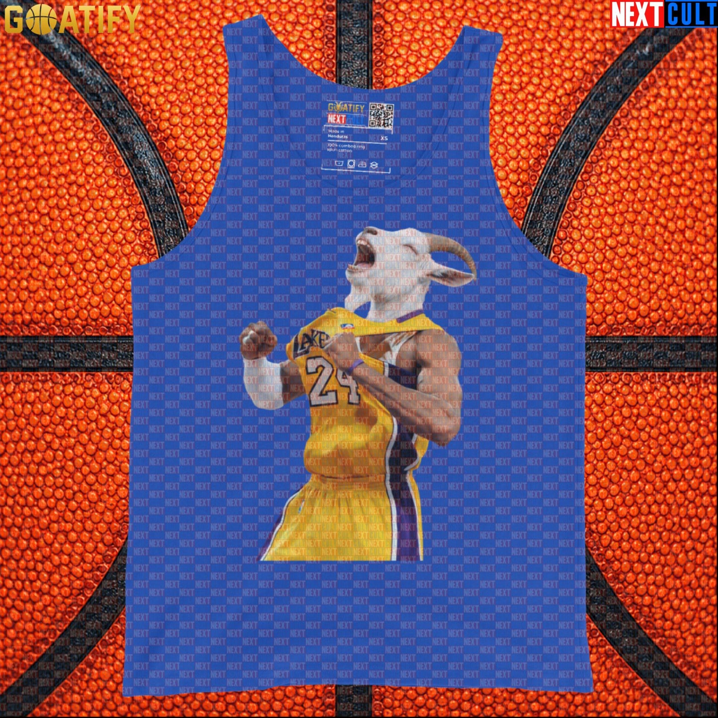 Kobe Bryant Tank Top – GOAT Celebration Muscle Shirt for Los Angeles Lakers Basketball Fans |  | ["Basketball", "Kobe Bryant", "Los Angeles Lakers", "NBA"]
