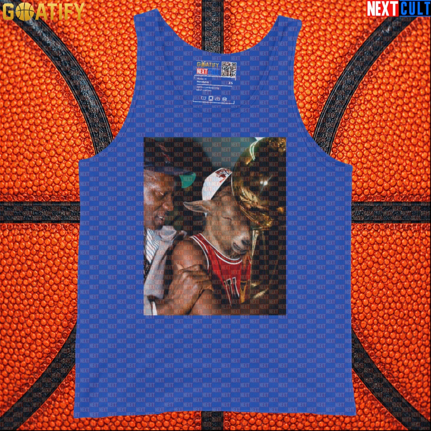 Michael Jordan Tank Top – Bulls G.O.A.T. Basketball Muscle Shirt for NBA Fans & Gym Wear |  | ["Basketball", "Chicago Bulls", "Michael Jordan", "NBA"]