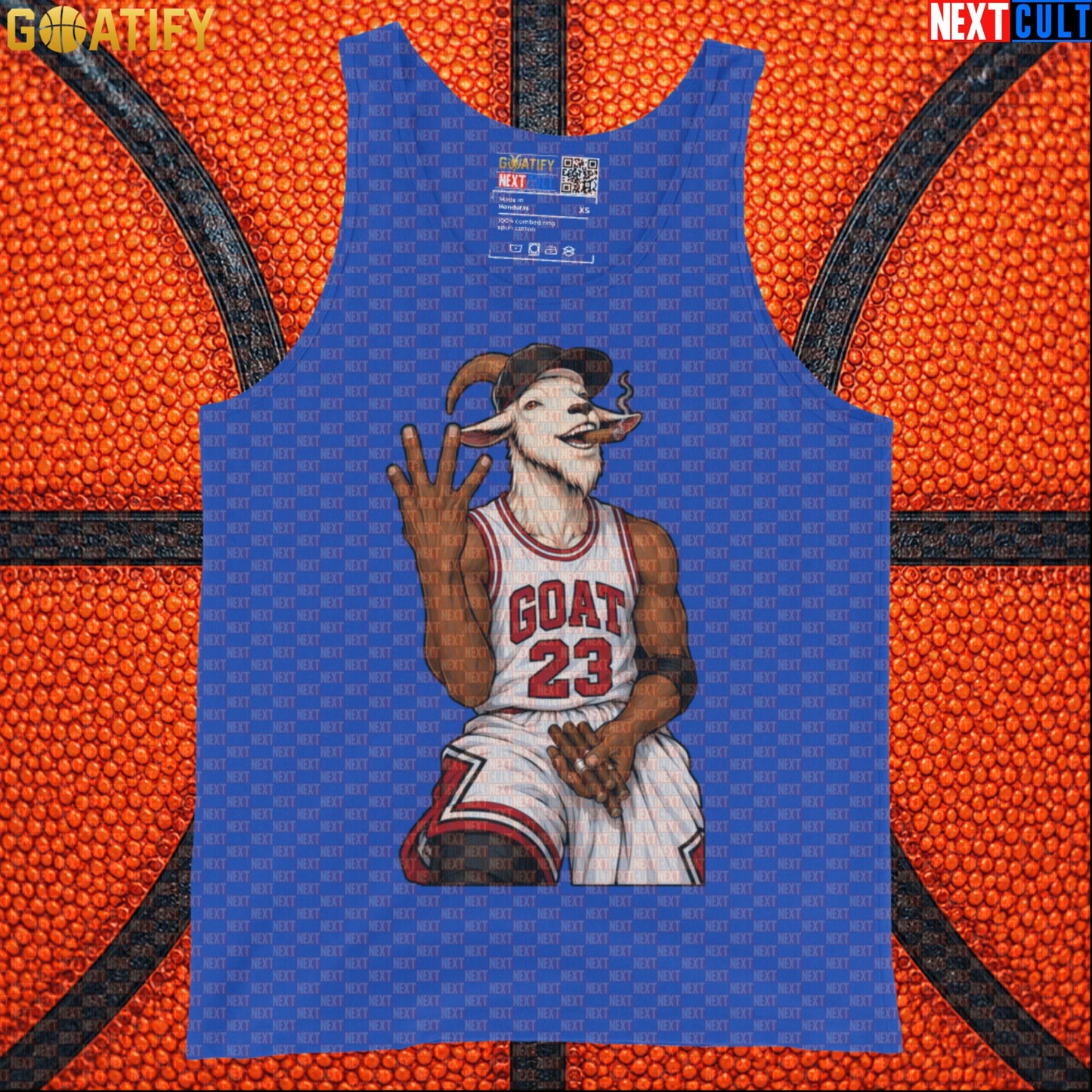 Michael Jordan Tank Top – GOAT Cigar Celebration Vest for Chicago Bulls Basketball Fans |  | ["Basketball", "Chicago Bulls", "Michael Jordan", "NBA"]