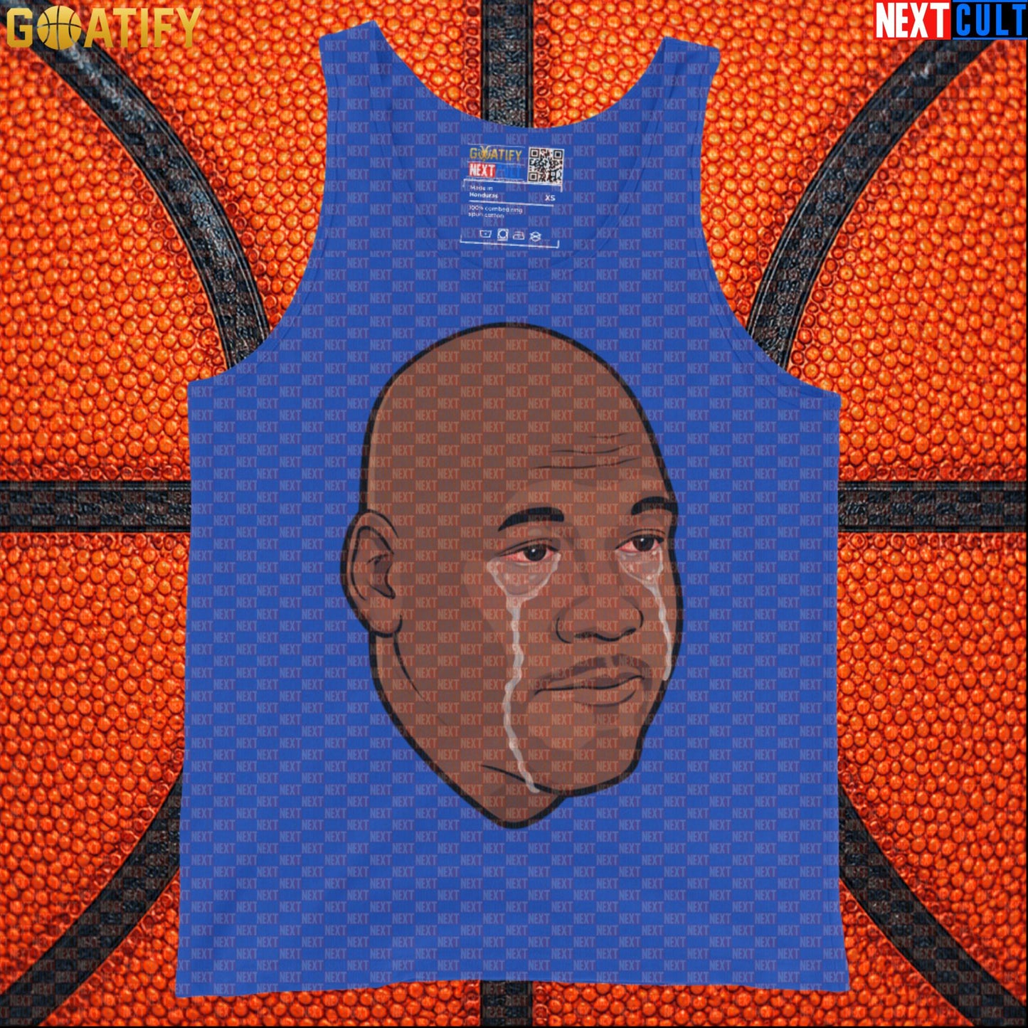 Michael Jordan Tank Top Crying Jordan Meme Muscle Shirt for Chicago Bulls NBA Fans |  | ["Basketball", "Chicago Bulls", "Michael Jordan", "NBA"]