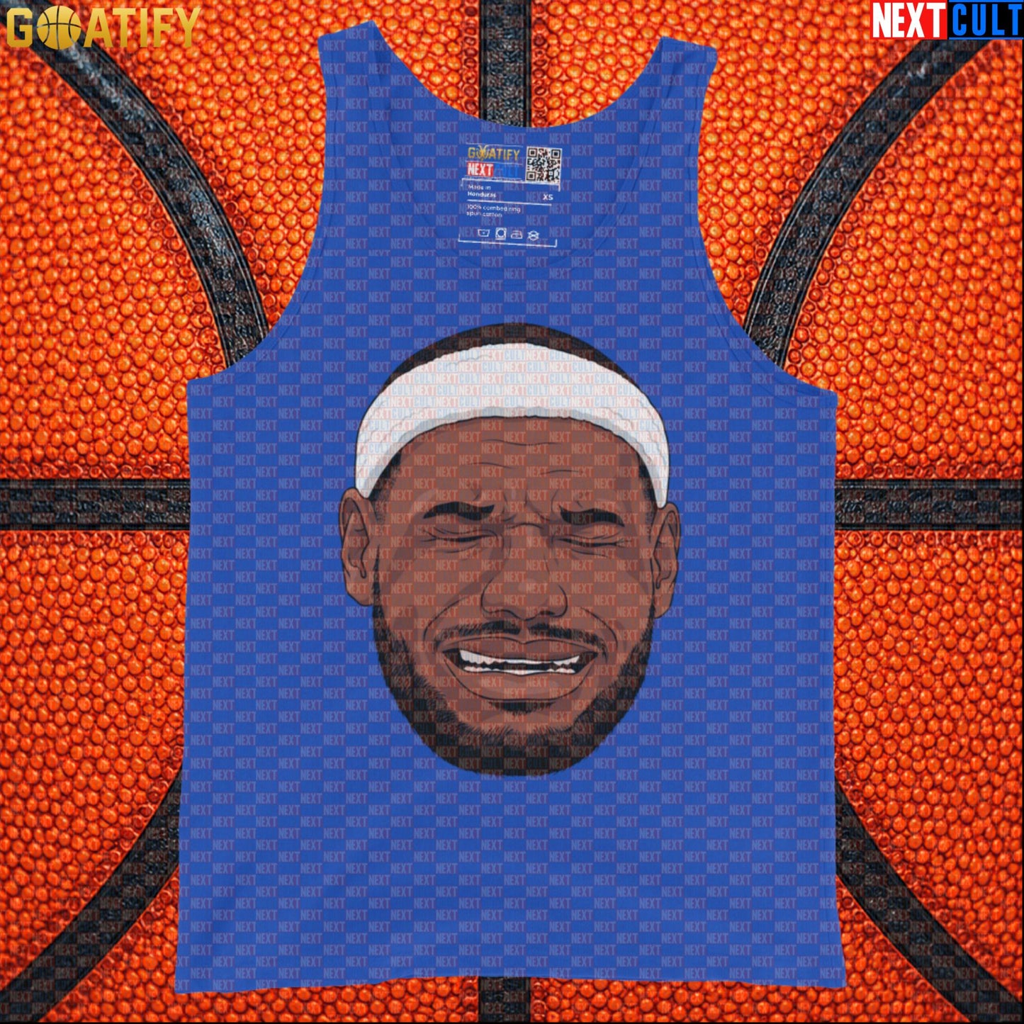 Crying LeBron Meme Tank Top – Funny NBA Basketball Muscle Shirt Gift for Sports Fans |  | ["Basketball", "LeBron James", "NBA"]