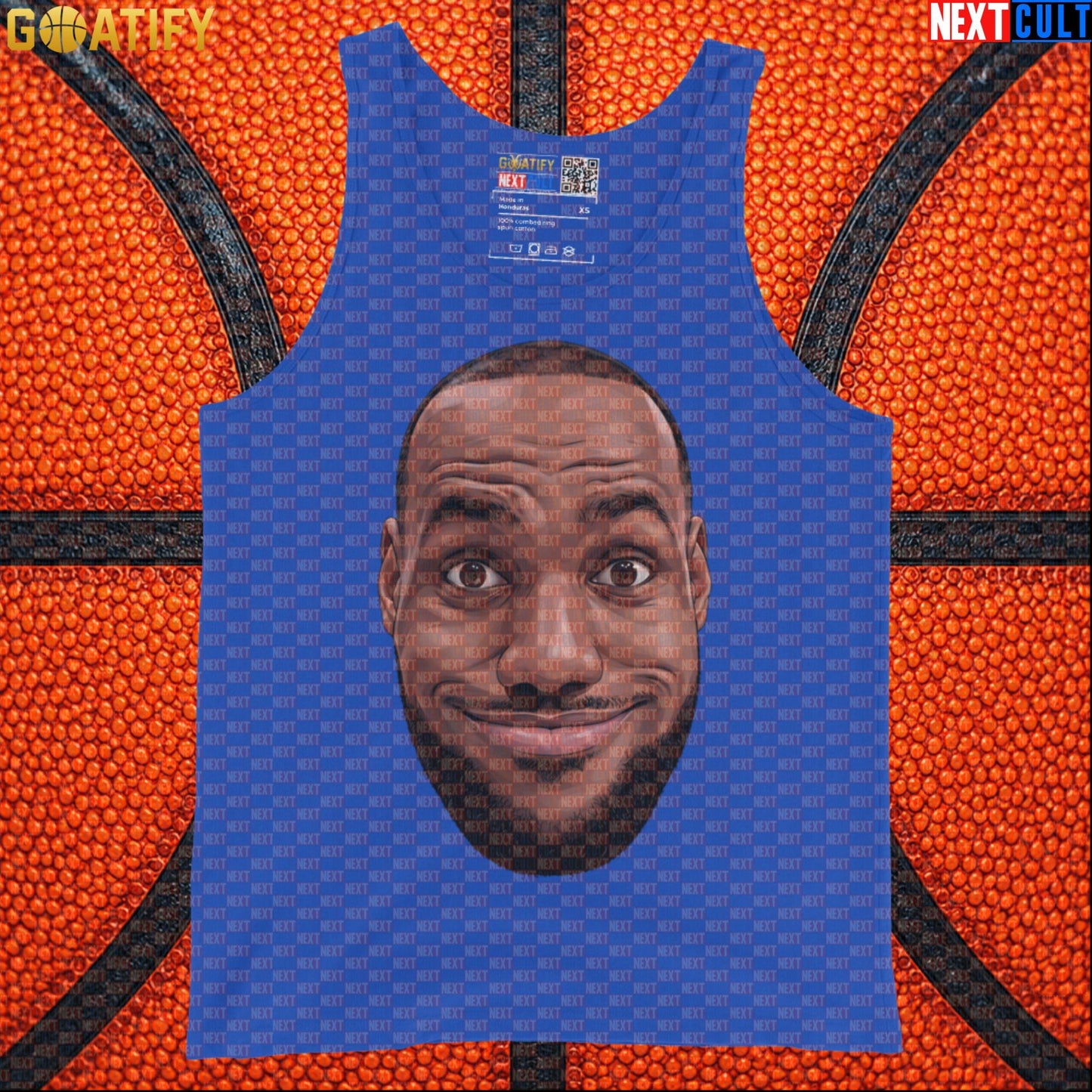 LeBron Photobomb Meme Tank Top – Funny NBA Basketball Muscle Shirt Gift for Sports Fans |  | ["Basketball", "LeBron James", "NBA"]
