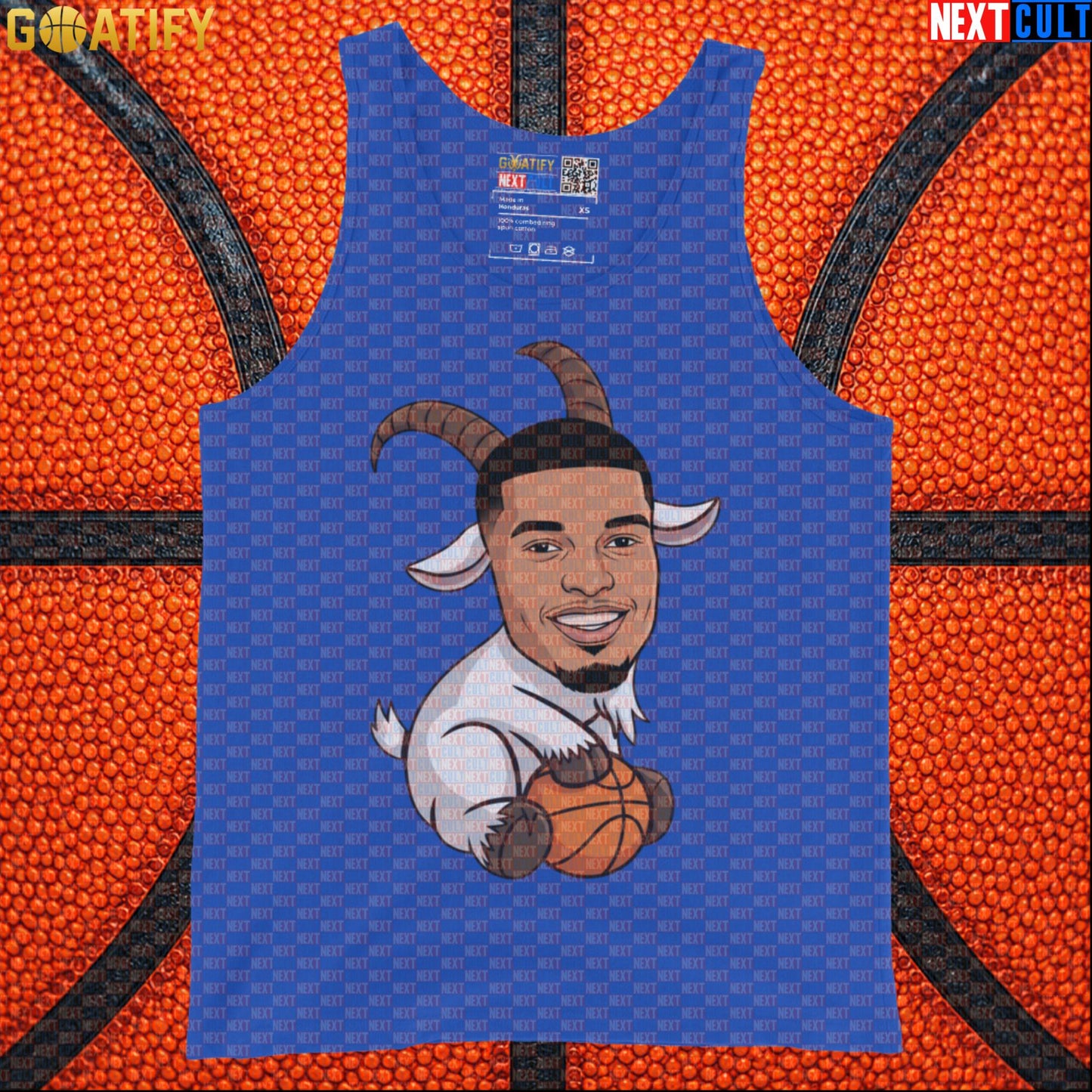 Basketball Tank Top Victor Wembanyama GOAT Cartoon for Spurs Fans, NBA Gym & Sports Gift Vest |  | ["Basketball", "France", "NBA", "San Antonio Spurs", "Victor Wembanyama", "Wemby"]