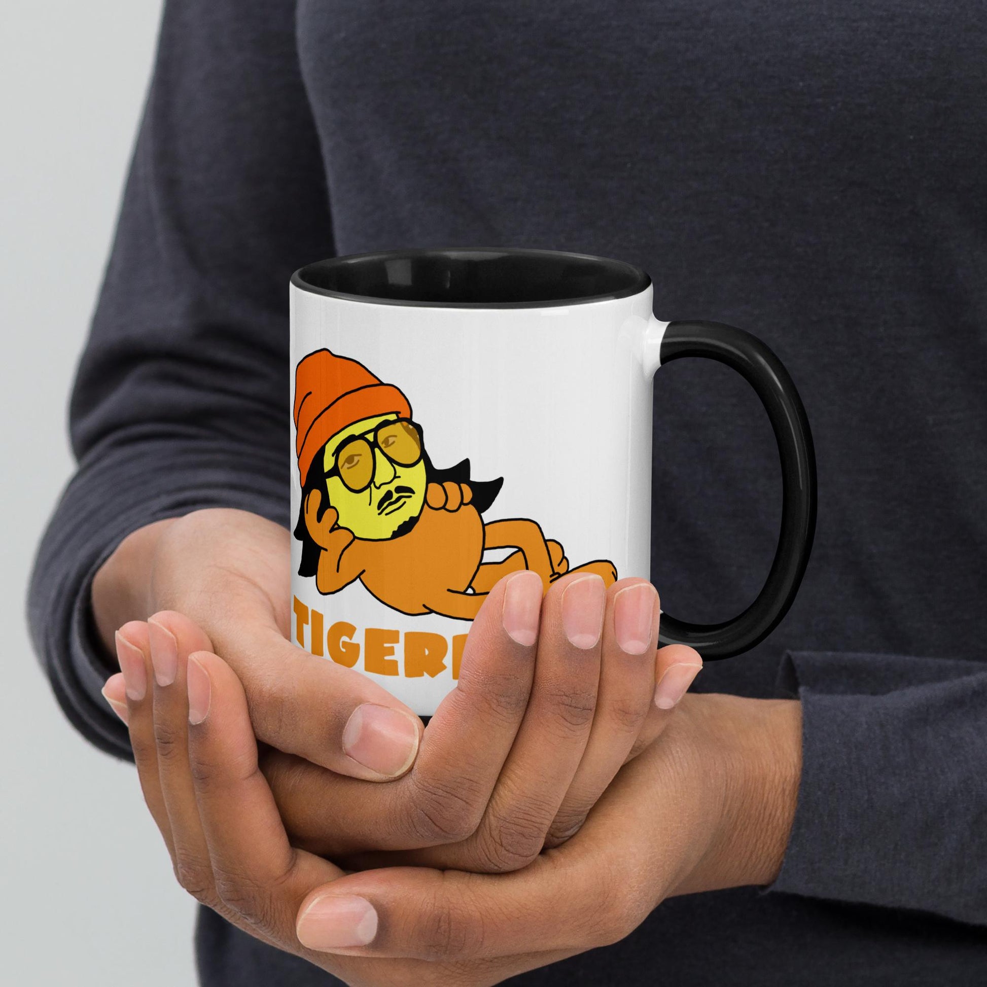 Bobby Lee Tigerbelly, Bobby Lee Merch, Tigerbelly Merch, Bobby Lee Gift, Funny Tigerbelly Gift, Tigerbelly Podcast, TigerBelly Mug with Color Inside Next Cult Brand Bobby Lee, Podcasts, Stand-up Comedy, TigerBelly