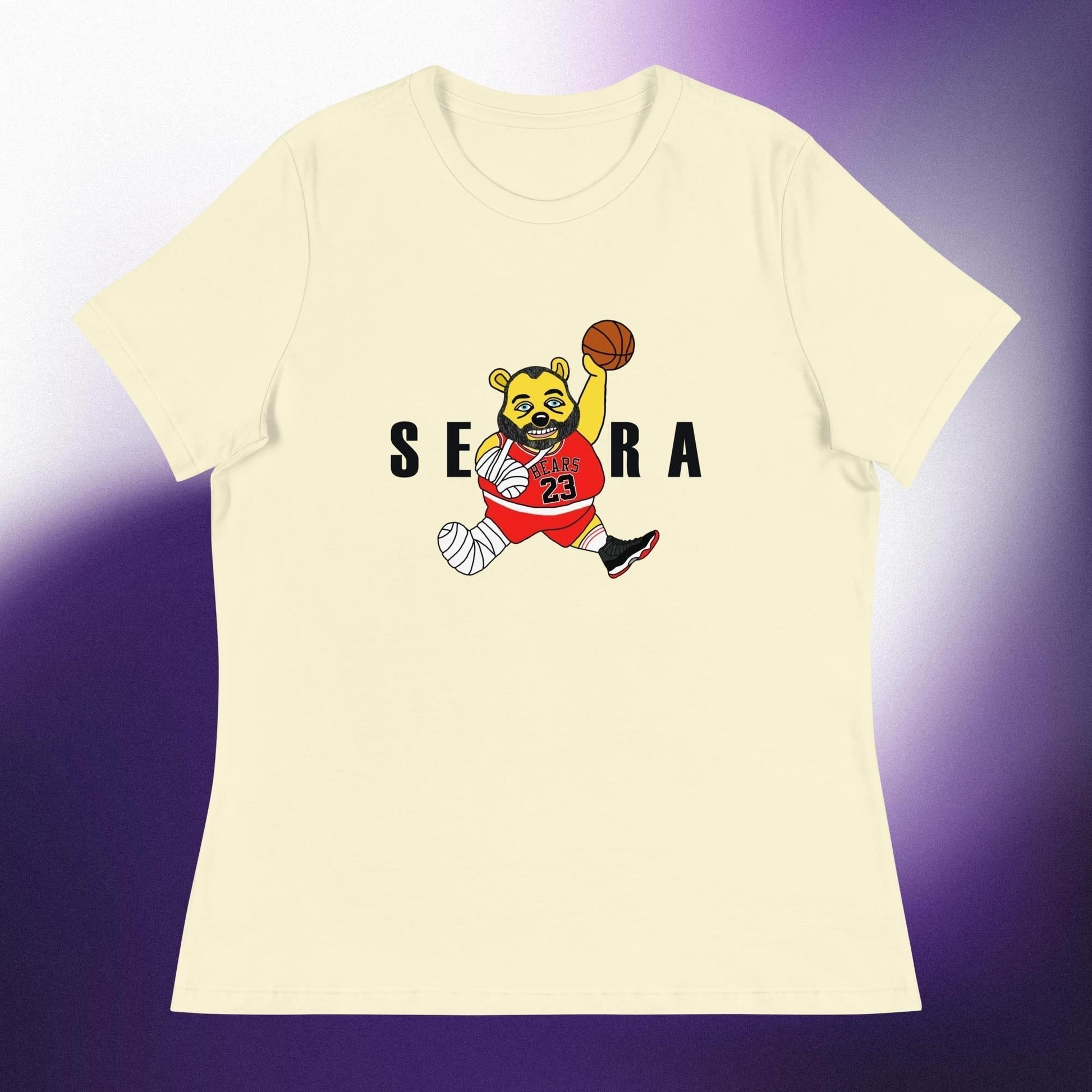 Air Segura, Tom Segura Basketball, Your Mom's House (YMH), 2 Bears 1 Cave, Funny Women's Relaxed T-Shirt Next Cult Brand 2 Bears 1 Cave, Air Segura, Podcasts, Stand-up Comedy, Tom Segura, YMH