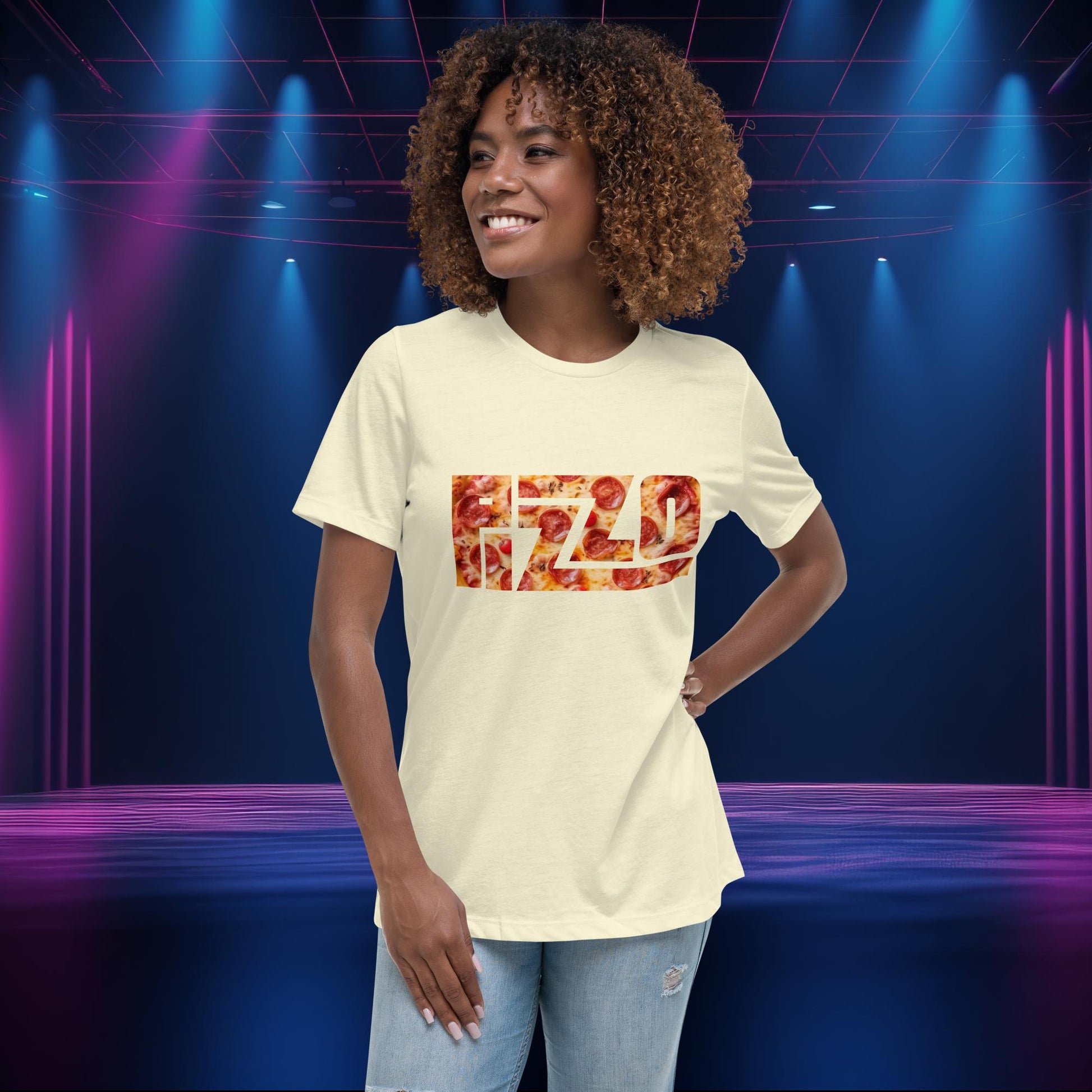 Pizzo Logo Lizzo Pizza Lizzo Merch Lizzo Gift Body Positivity Body empowerment Lizzo Women's Relaxed T-Shirt Next Cult Brand