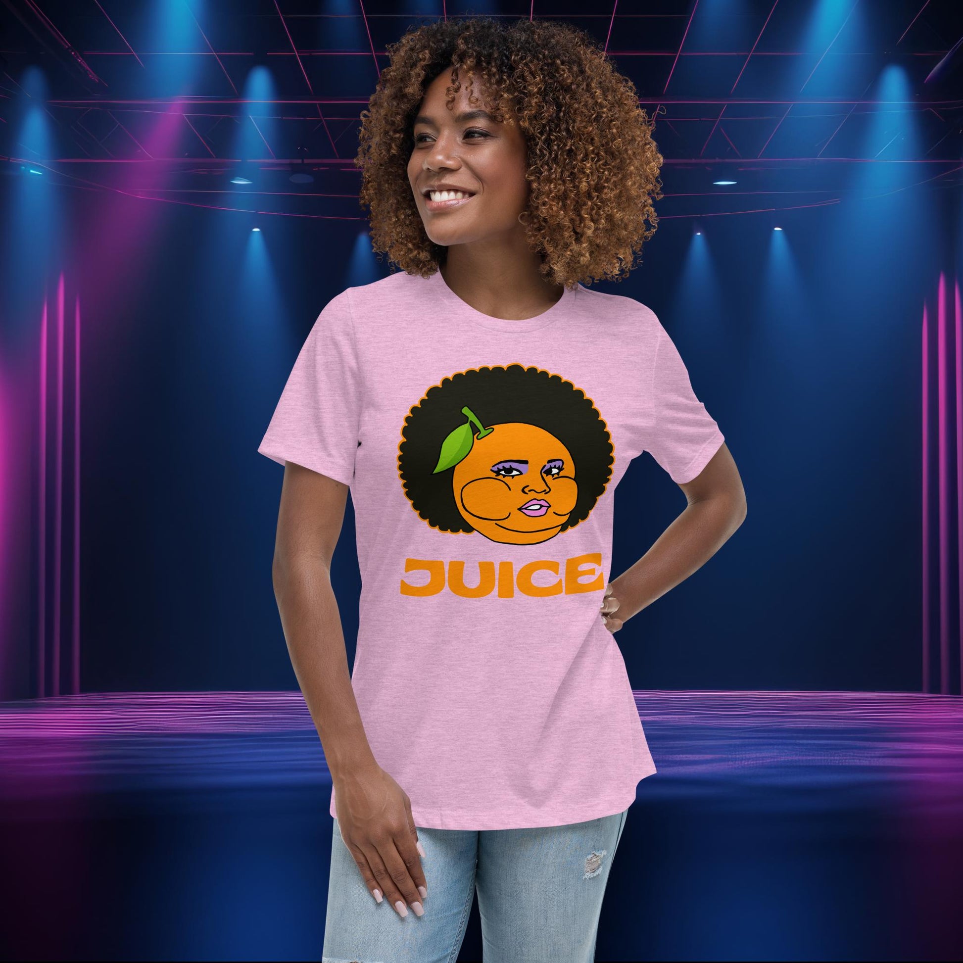 Blame It On My Juice Lizzo Special Tour Lizzo Merch Lizzo Gift Lizzo Song Lyrics Lizzo Women's Relaxed T-Shirt Next Cult Brand