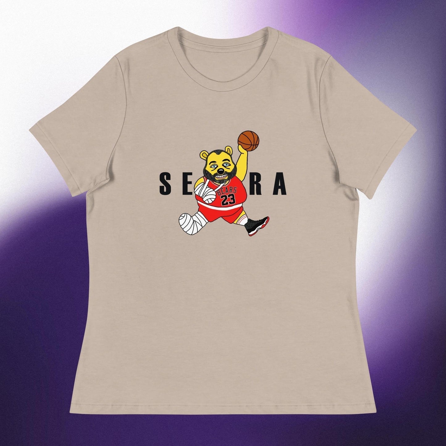 Air Segura, Tom Segura Basketball, Your Mom's House (YMH), 2 Bears 1 Cave, Funny Women's Relaxed T-Shirt Next Cult Brand 2 Bears 1 Cave, Air Segura, Podcasts, Stand-up Comedy, Tom Segura, YMH