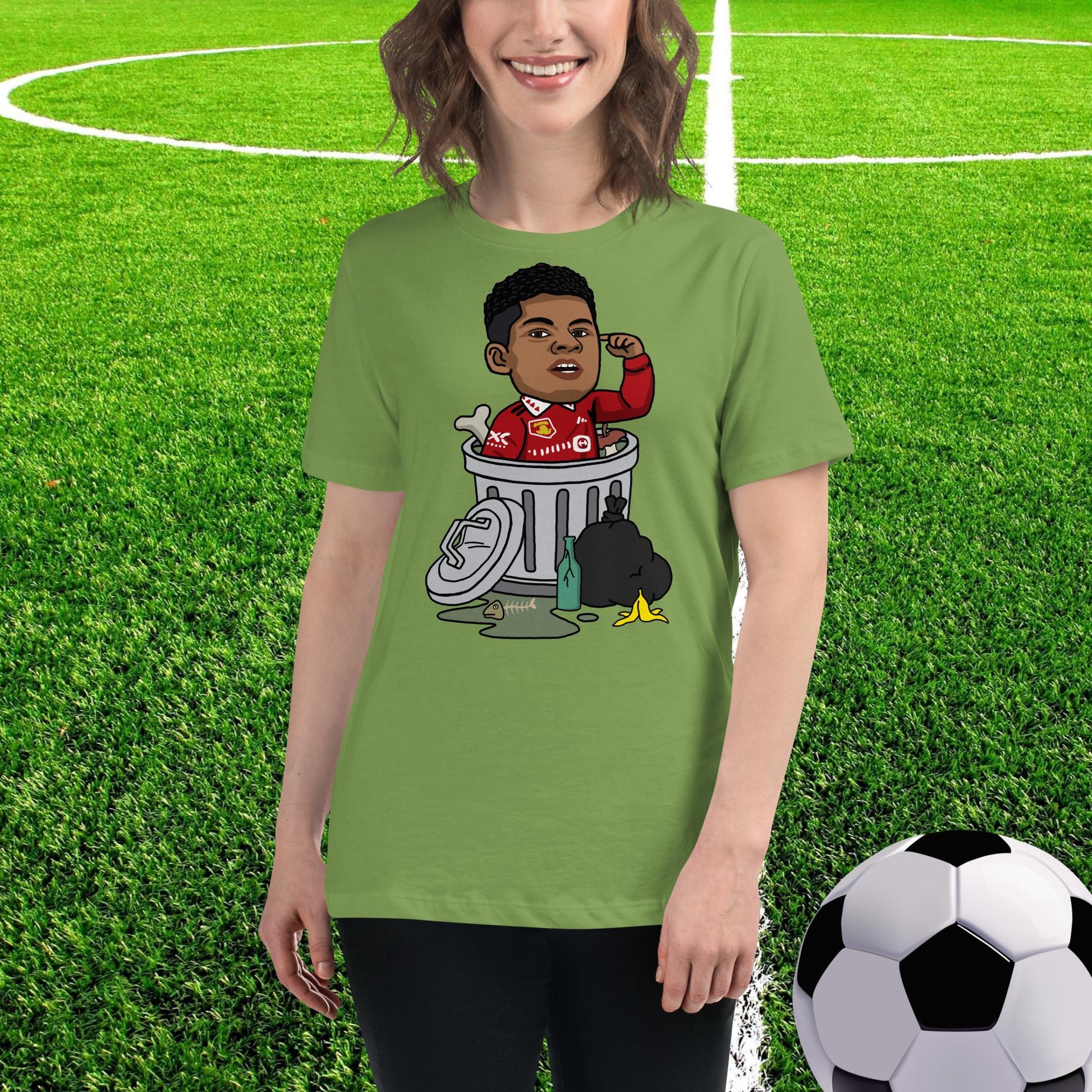 Trashford Marcus Rashford Manchester United Gift Man United Gift Marcus Rashford Women's Relaxed T-Shirt Next Cult Brand