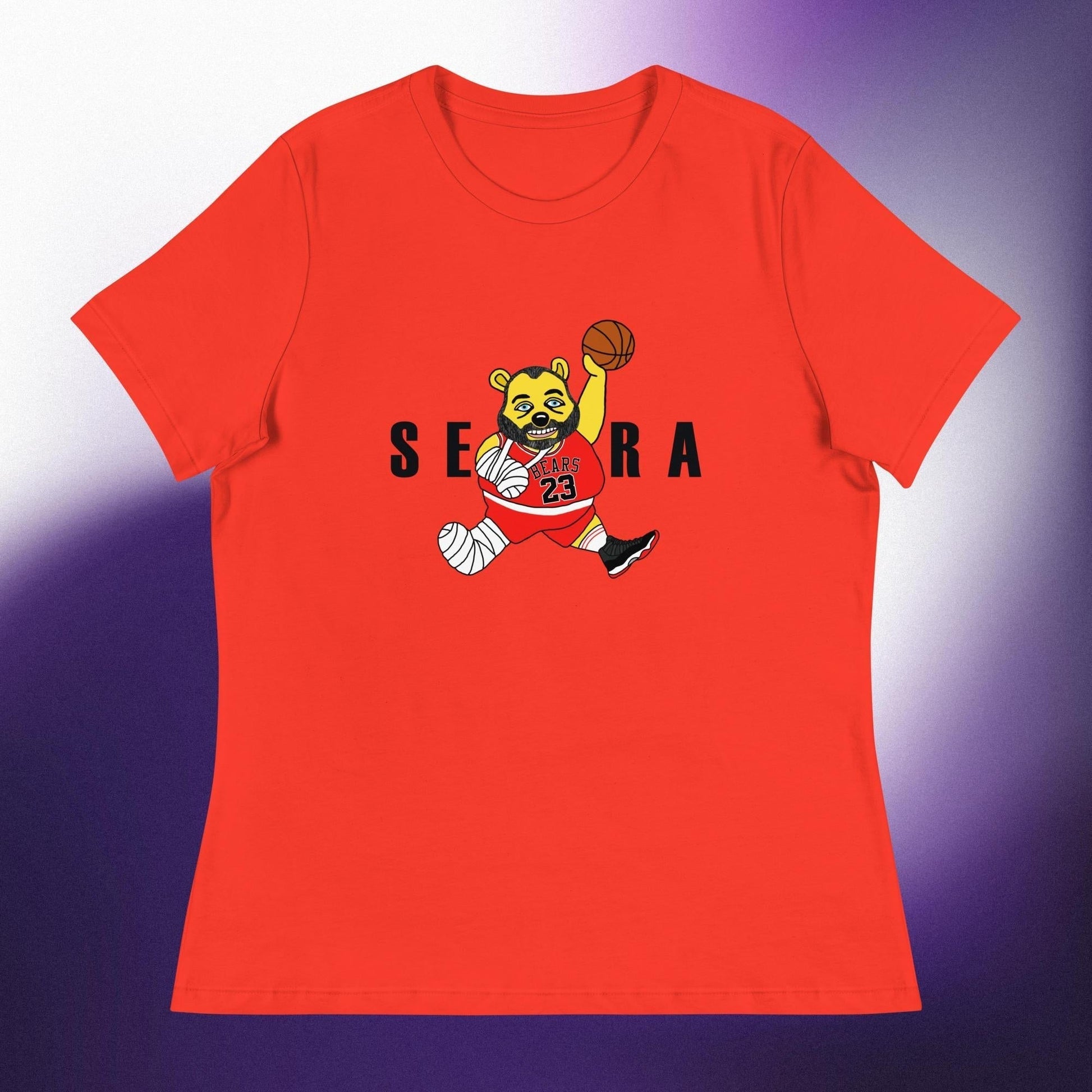 Air Segura, Tom Segura Basketball, Your Mom's House (YMH), 2 Bears 1 Cave, Funny Women's Relaxed T-Shirt Next Cult Brand 2 Bears 1 Cave, Air Segura, Podcasts, Stand-up Comedy, Tom Segura, YMH