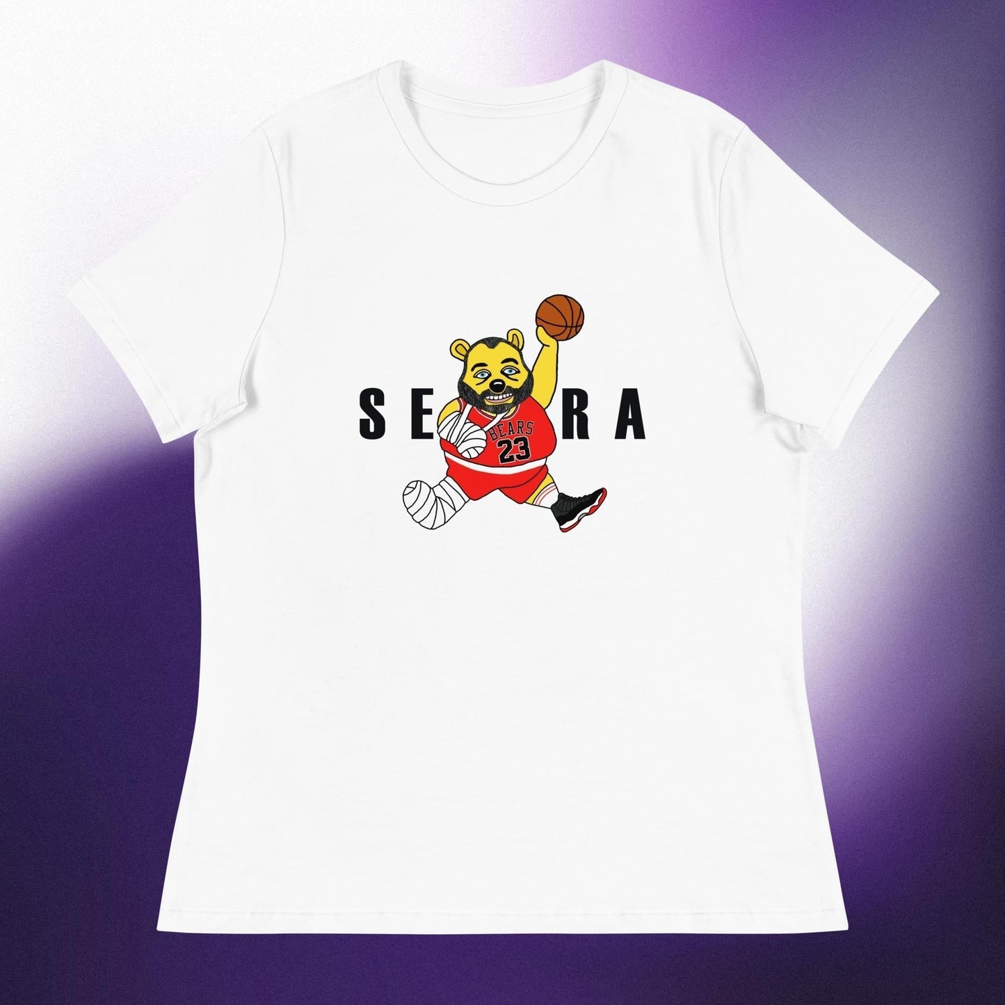 Air Segura, Tom Segura Basketball, Your Mom's House (YMH), 2 Bears 1 Cave, Funny Women's Relaxed T-Shirt Next Cult Brand 2 Bears 1 Cave, Air Segura, Podcasts, Stand-up Comedy, Tom Segura, YMH