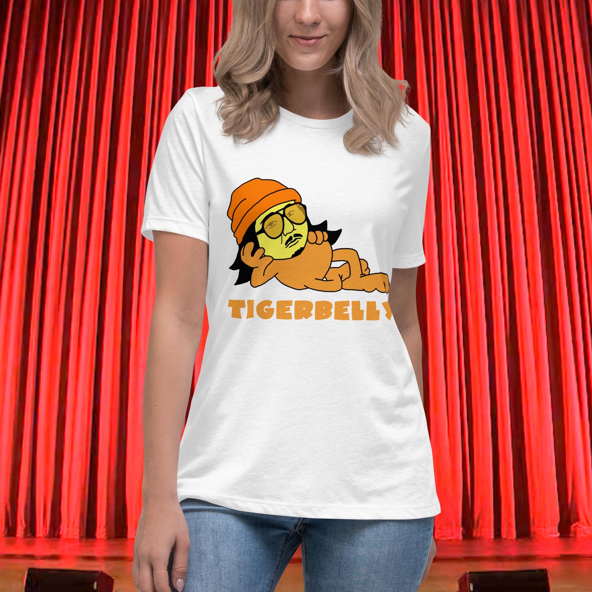 Bobby Lee Tigerbelly, Bobby Lee Merch, Tigerbelly Merch, Bobby Lee Gift, Funny Tigerbelly Gift, Tigerbelly Podcast, TigerBelly Women's Relaxed T-Shirt Next Cult Brand Bobby Lee, Podcasts, Stand-up Comedy, TigerBelly